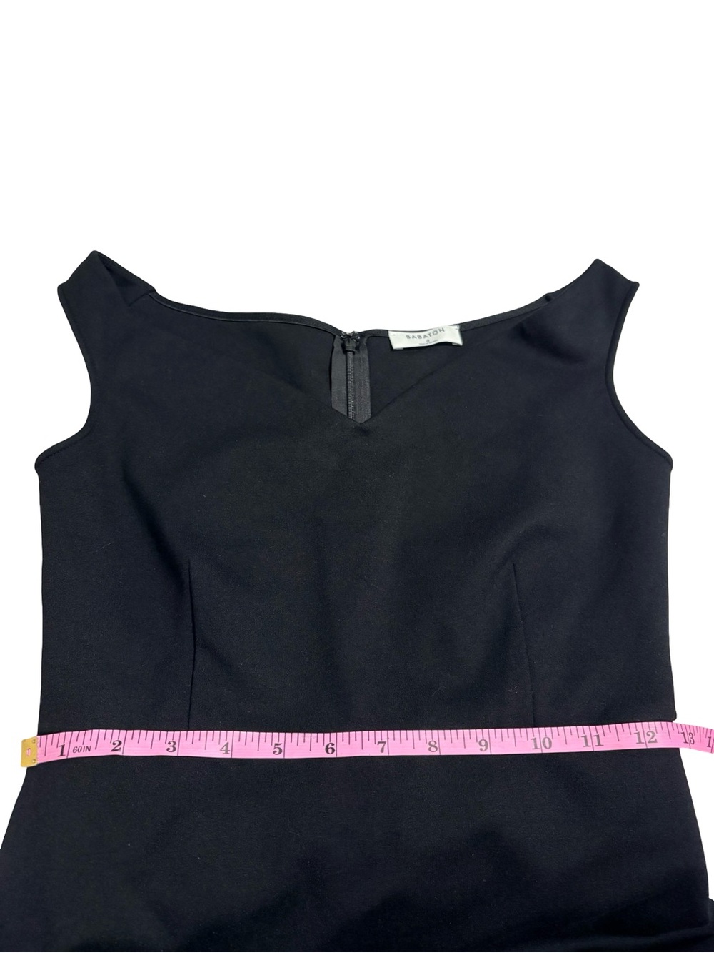 Babaton Onyx Dress Size 4 Black Bodycon Mini Dress - Picture 11 of 12